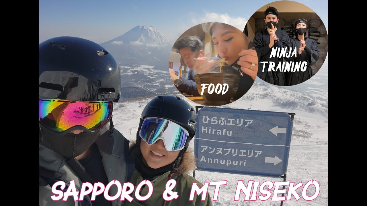 Japan | Sapporo & Niseko | Food & Snowboarding vlog