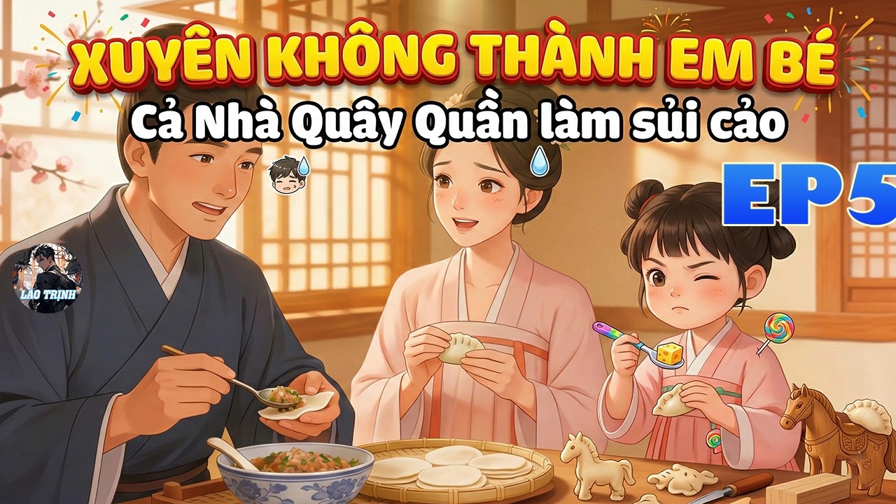 Truyện Audio|  Xuyên Không Thành Em Bé : Cả Nhà Quây Quần Làm Sủi Cảo | P5