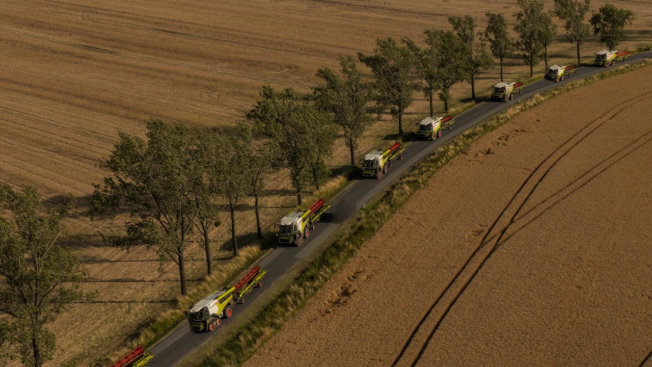 14x Class Lexion 🔥Kombinat Rolny Kietrz żniwa 2026 na wielką skalę! HARVEST XXXL in Poland 🇵🇱 #class