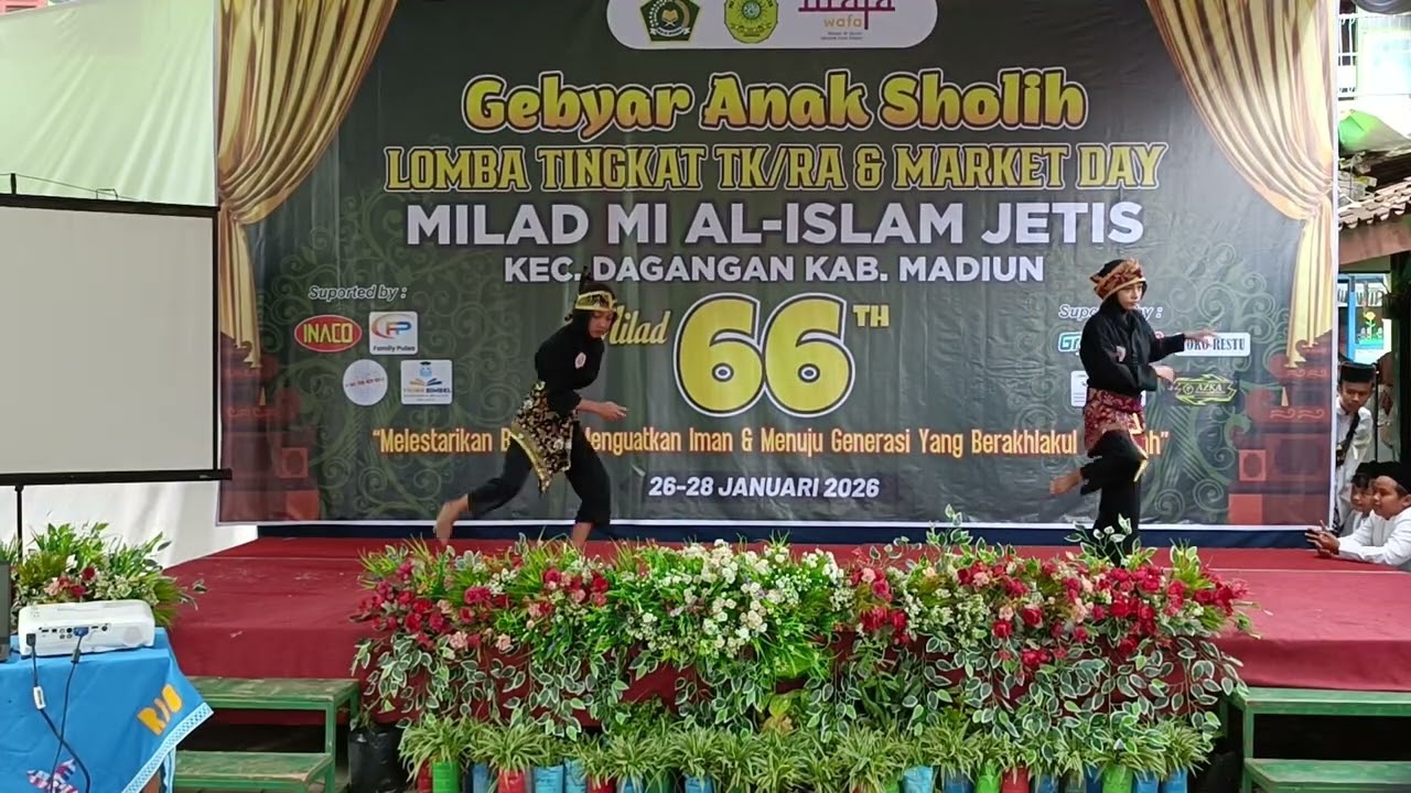 Seni Pencak Silat Putri MI AL-Islam Jetis Peringatan MILAD ke-66 2026