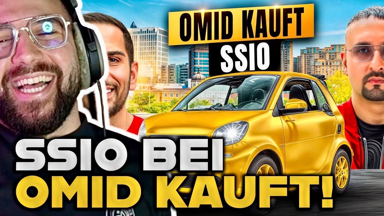 WAS HAT ER ALLES MIT DIESEM SMART GEMACHT?! 😳🤣 MertAbi reagiert auf Omid kauft mit SSIO 🔥 