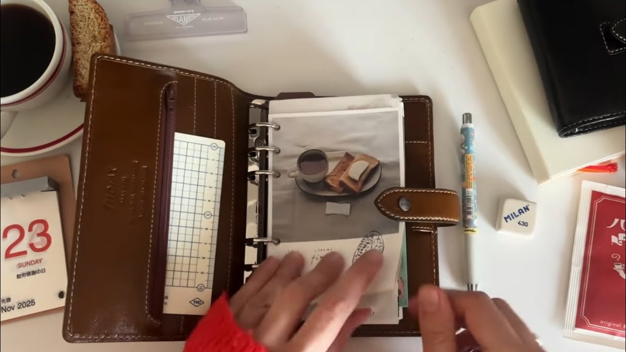 ✦ cafe journaling, filofax update, 2026 thoughts