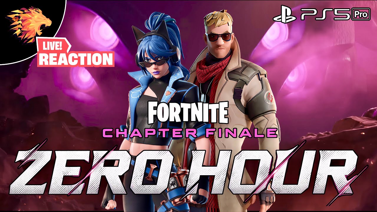 Fortnite’s Endgame | ZERO HOUR ~ Fortnite: Chapter 6 FINALE — LIVE EVENT REACTION [PS5 PRO Gameplay]