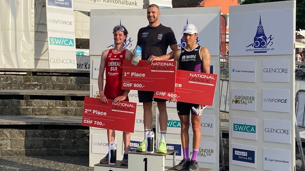 National League Triathlon Zug - mein erster Sieg!