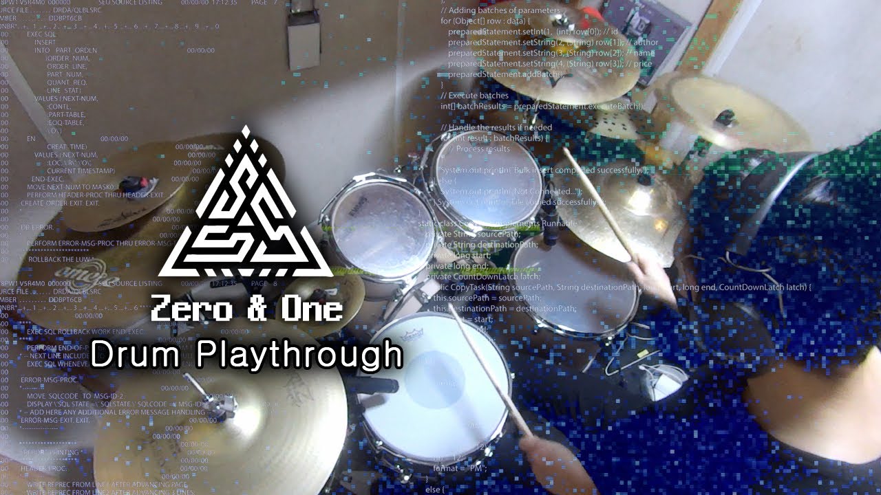 Superior Sound System - 0&1(ZERO AND ONE) Drum Playthrough