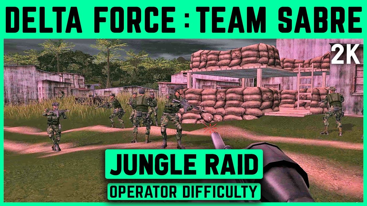 Delta Force: Black Hawk Down Team Sabre - Jungle Raid - Operator - 1440p
