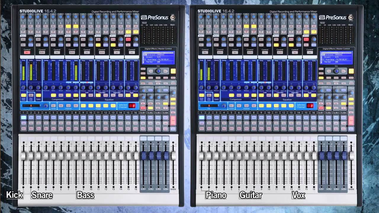 Encadenando 2 Consolas StudioLive 16 - Amg Virtual