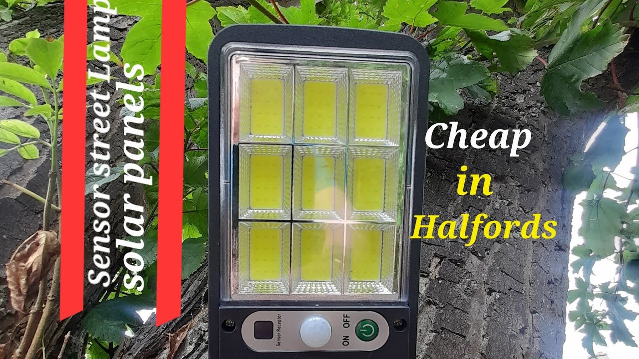 Sensor street Lamp 9 LED strips super Bright 