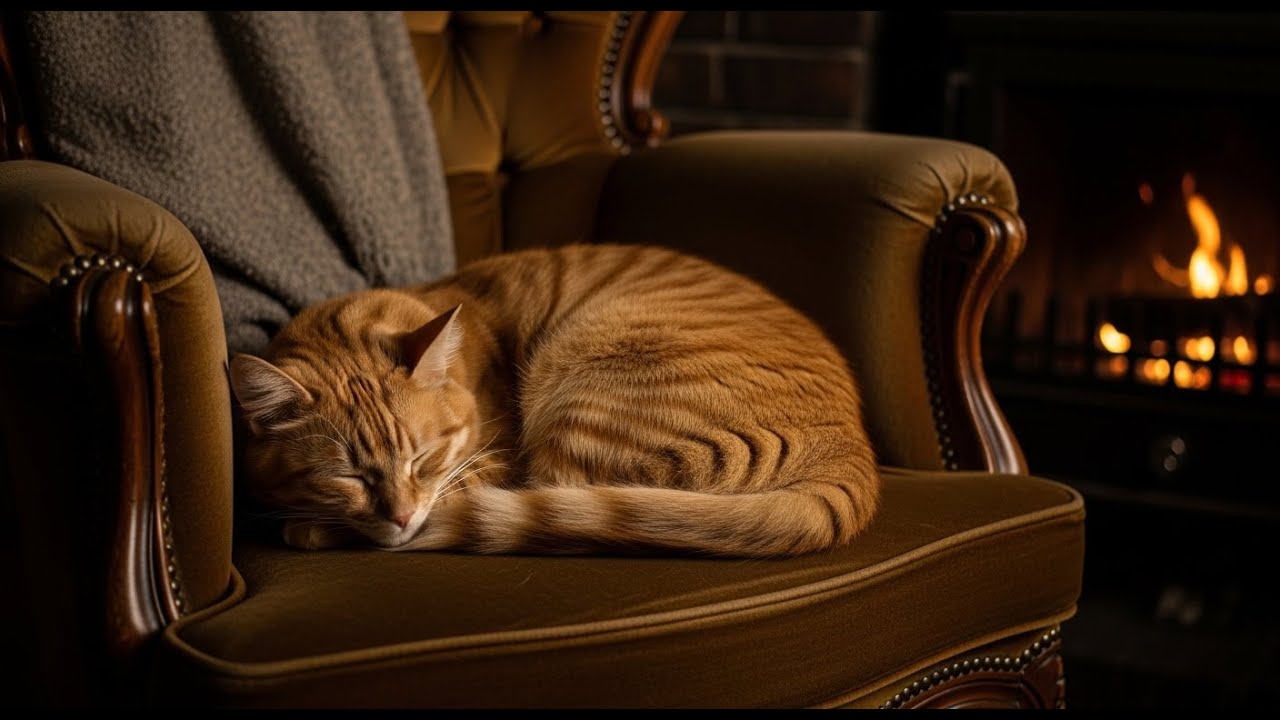 Therapeutic Cat Sleep Music 🐾 Relax Your Cat Naturally | 24/7 Live Stream Style
