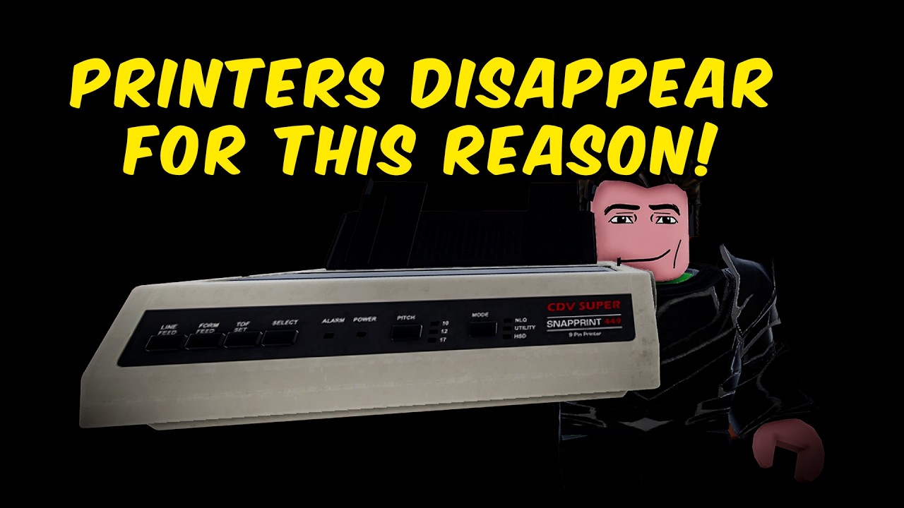 Why Your Printers Keep Disappearing in San Diego Border Roleplay Roblox