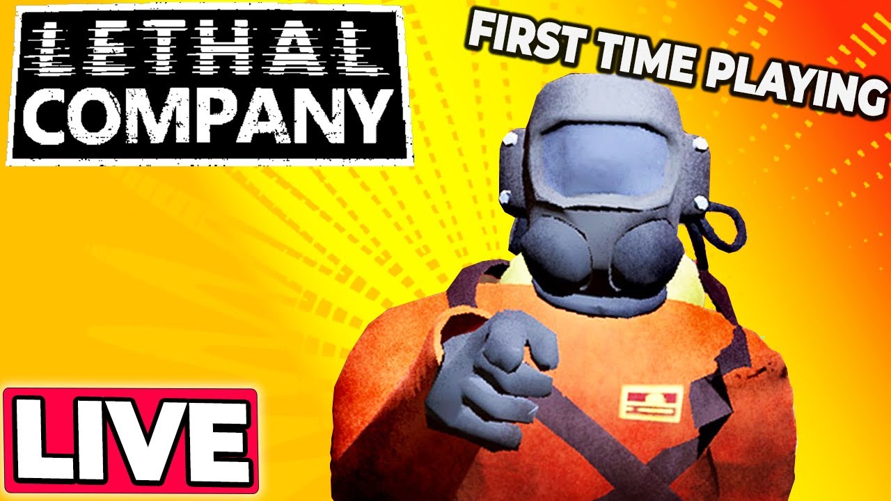 Playing LETHAL COMPANY for the FIRST TIME with friends! Scott, Sausage, Shubble, & Oli