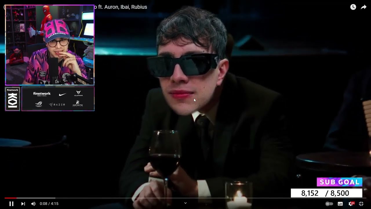 JUANSGUARNIZO reacciona  las CANCIONES de STREAMERS con IA👀💥