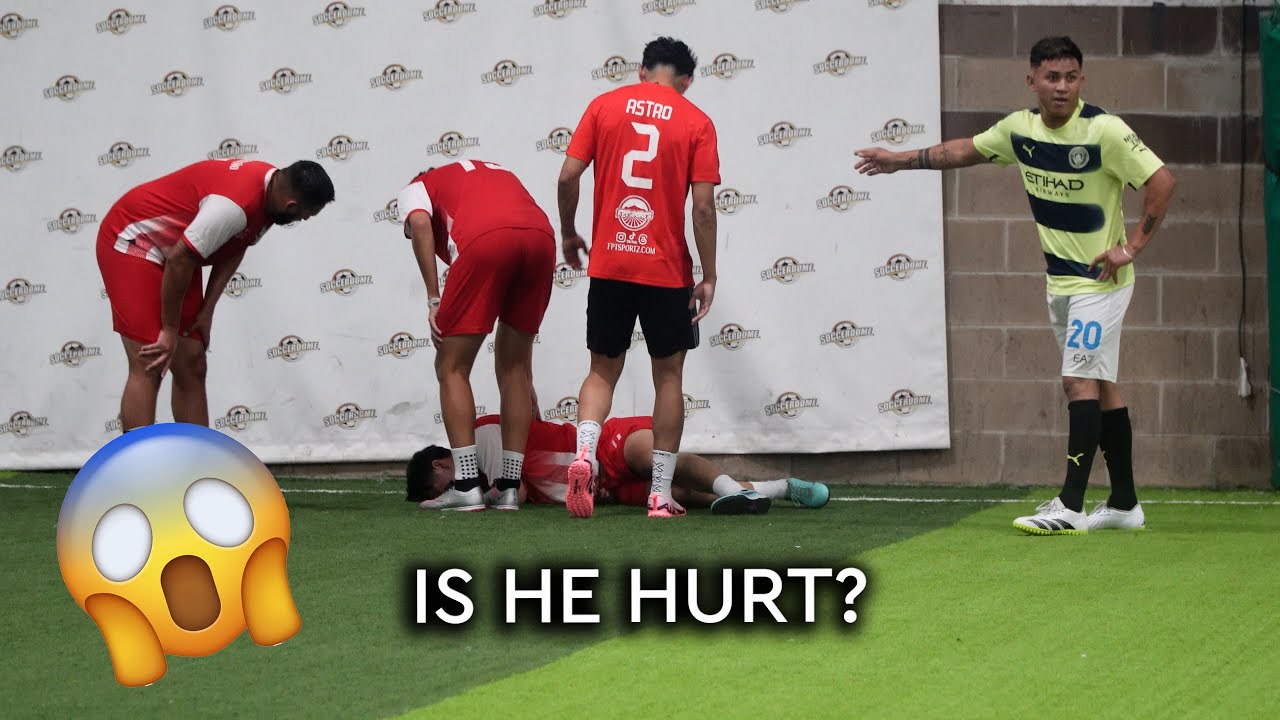 DID HE GET HURT IN INDOOR SOCCER GAME ? | Astro FC vs Annapolis FC