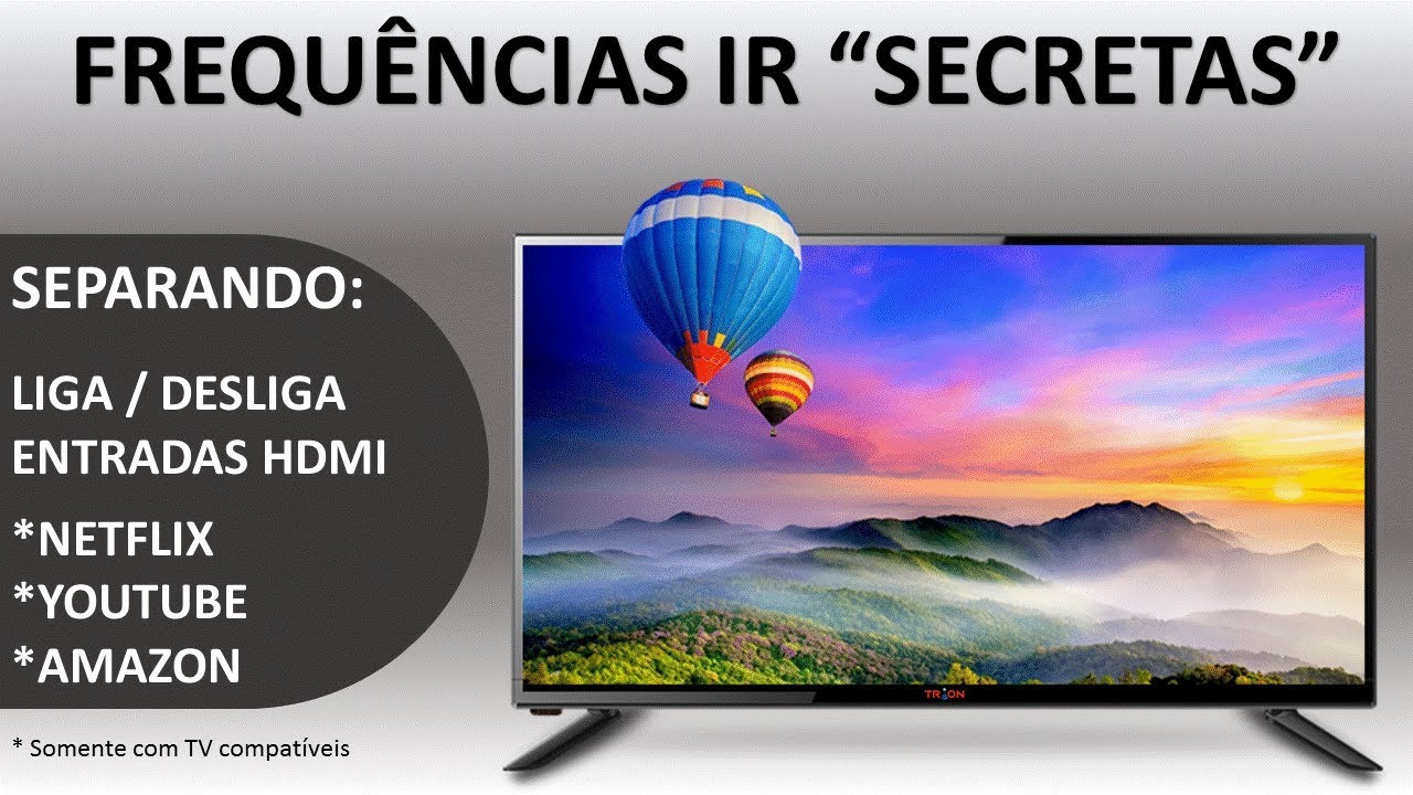 Frequências Secretas IR - Separando LIGA e DESLIGA, Entradas HDMI e muito mais na Automação