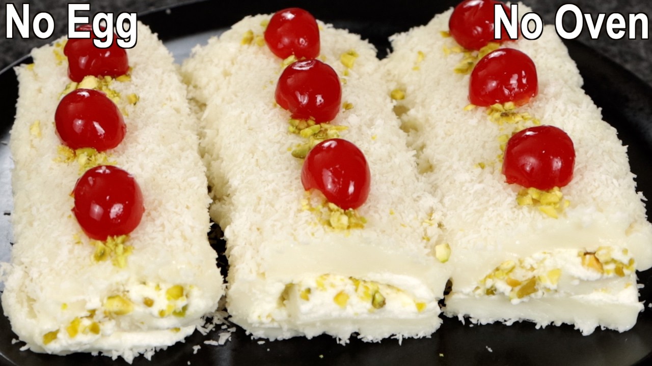 Simpler than you imagine! Dessert Recipe Melts-in-the mouth! Cream Roll Recipe