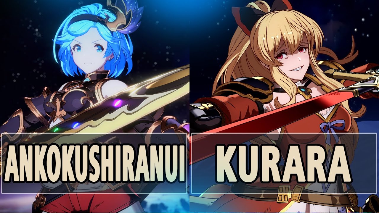 GBVSR: AnkokuShiranui (Djeeta) Vs Kurara (Vira) | High Level Gameplay.
