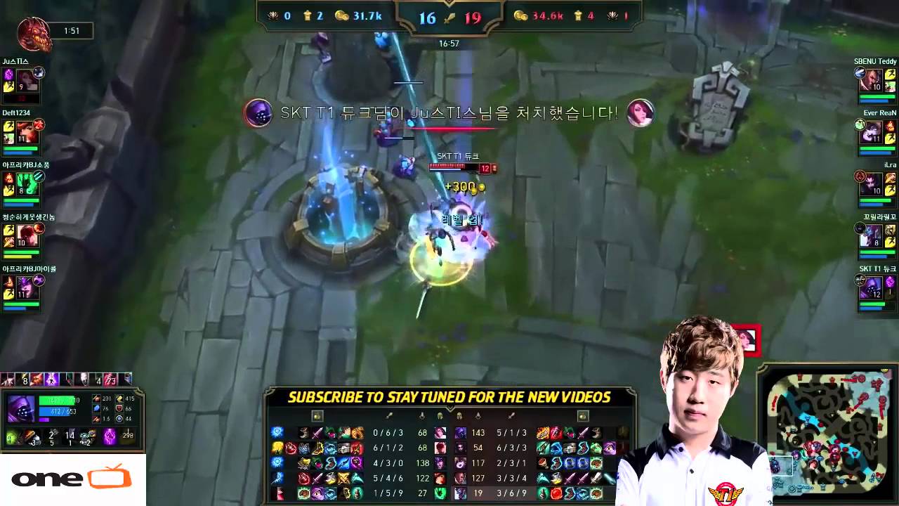 [HIGHLIGHTS SS6]SKT T1 Duke - Jax vs Fiora ► Ranked Challenger KR