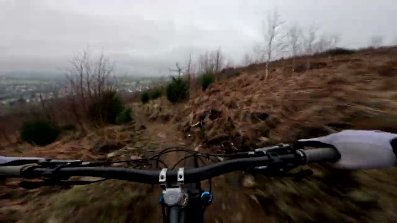 Machen Downhill - Top section into Ridgeline to Frothy Coffee