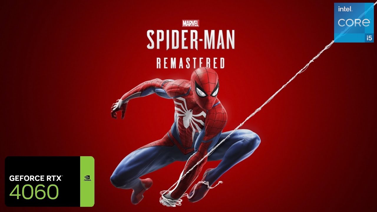 Marvel's Spider Man PC RTX 4060 FPS TEST | RTX 4060 & i5 12400F Benchmark 1080p/1440p/4K