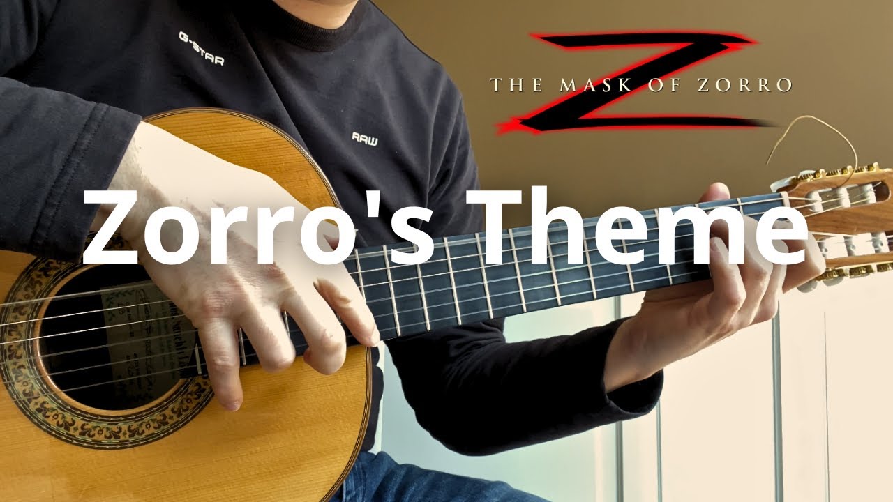 The Mask of Zorro | Zorro's Theme arranged for Classical Guitar (Flamenco)