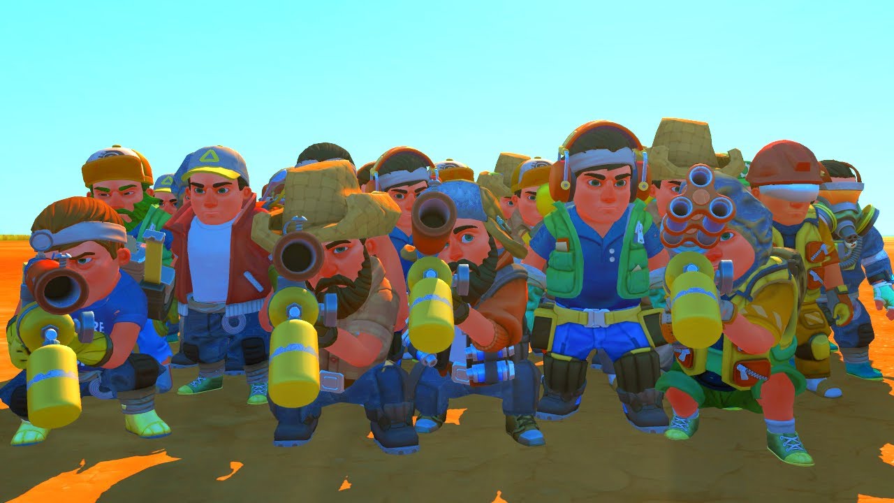 So I Let ALL My Viewers Join In Scrap Mechanic...