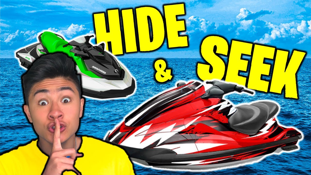 HIDE and SEEK on JET SKIS!!
