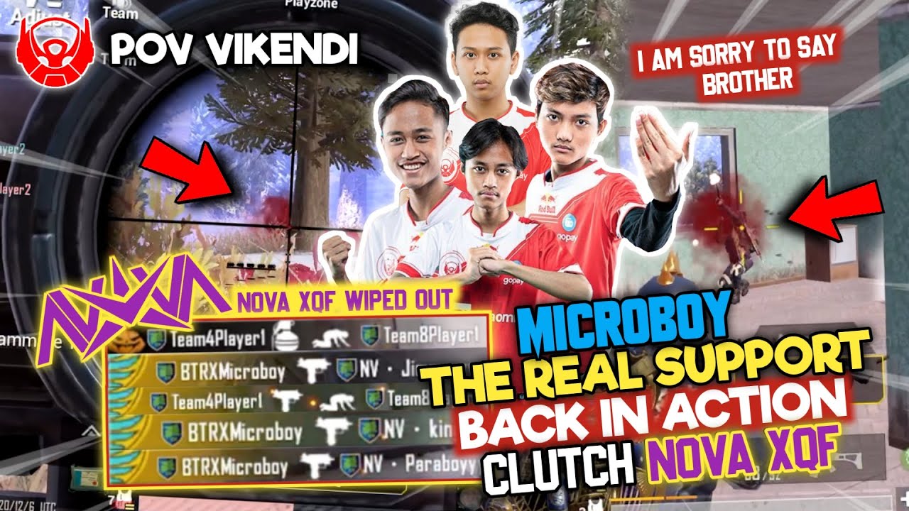 POV VIKENDI MICROBOY : REAKSI MICROBOY CLUTCH NOVA XQF AJARAN PAWANG CLUTCH BTR RYZEN !! - Microboy