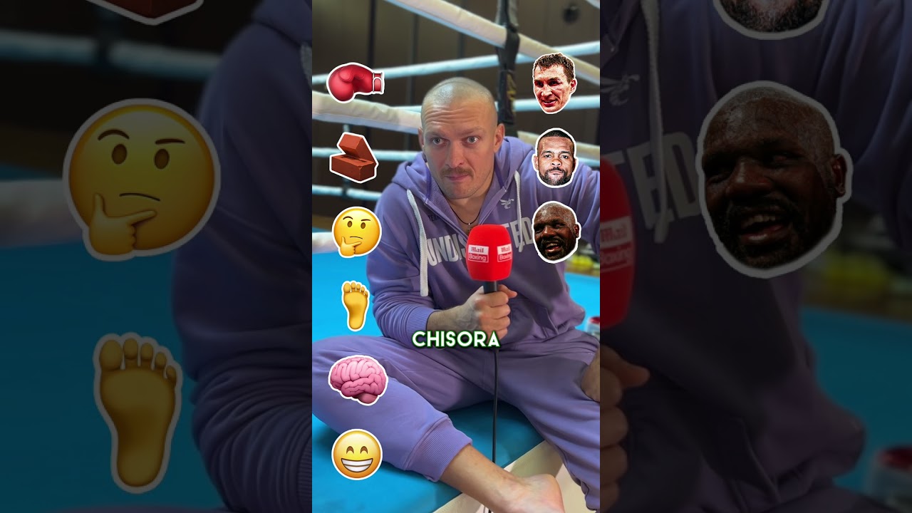 BUILD A BOXER with Oleksandr Usyk 🧱