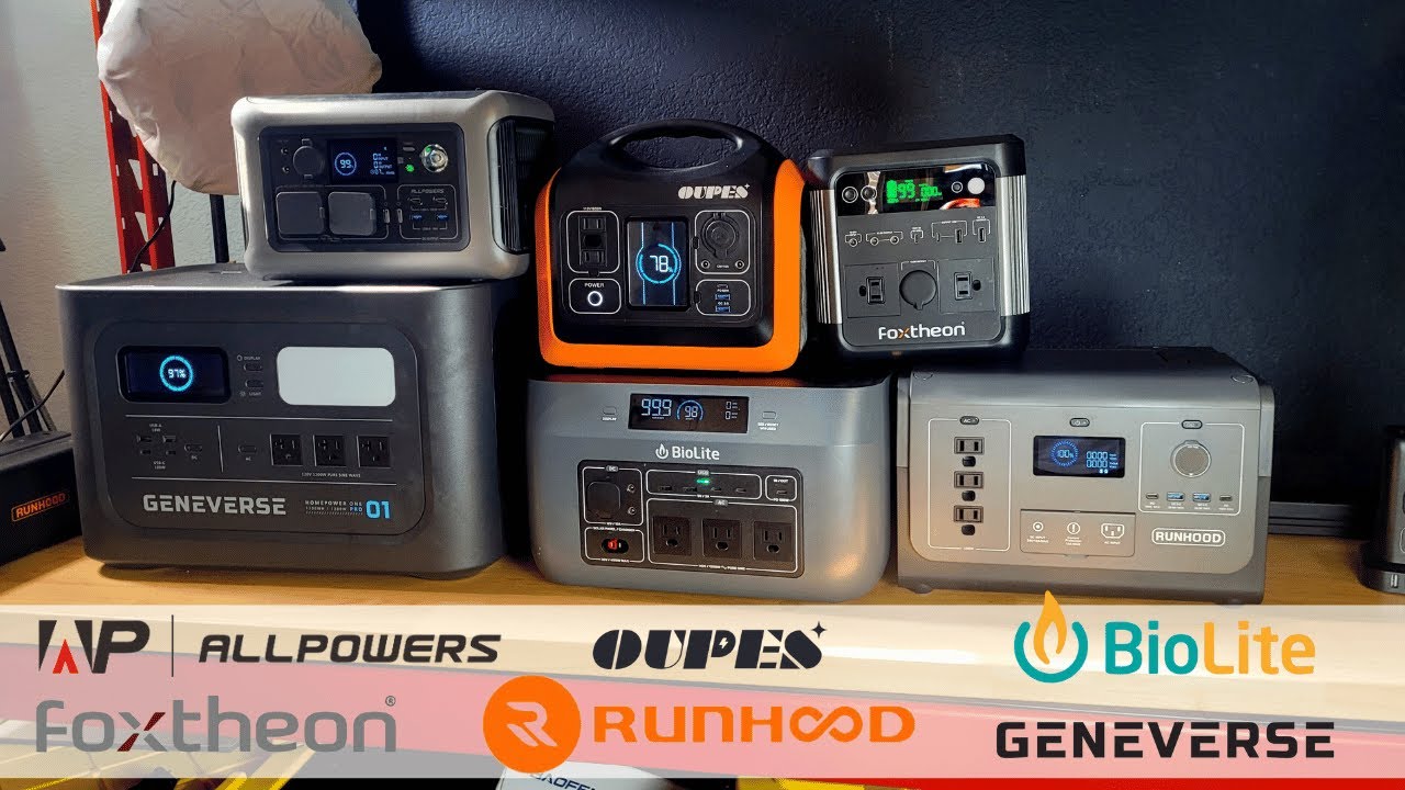 6 Portable Power Stations 🔋 Compared with Test Results
