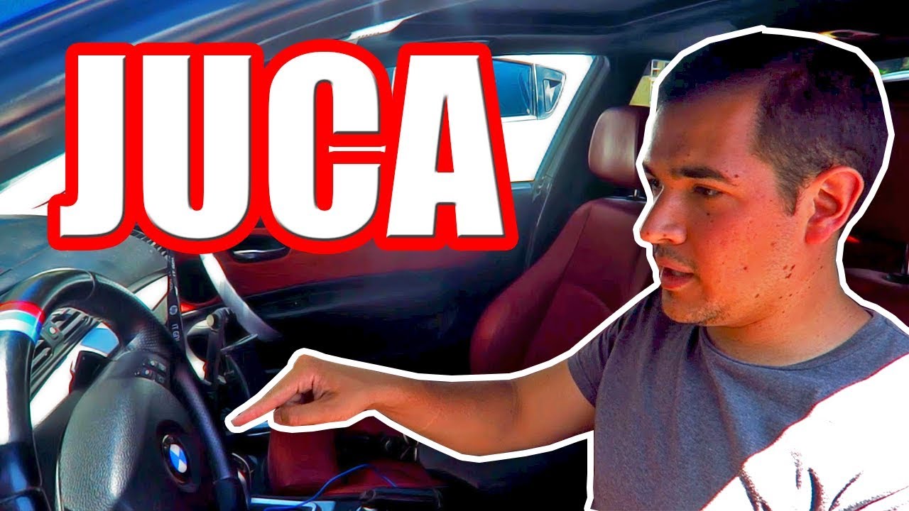 JUCA conoce el BMW de Ganque - *&iexcl;Esta fue su Reacci&oacute;n!*