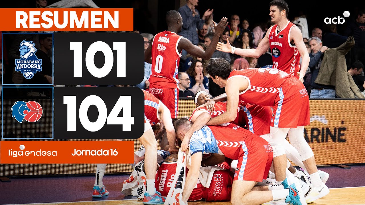 MoraBanc Andorra - Río Breogán (101-104) RESUMEN | Liga Endesa 2025-26