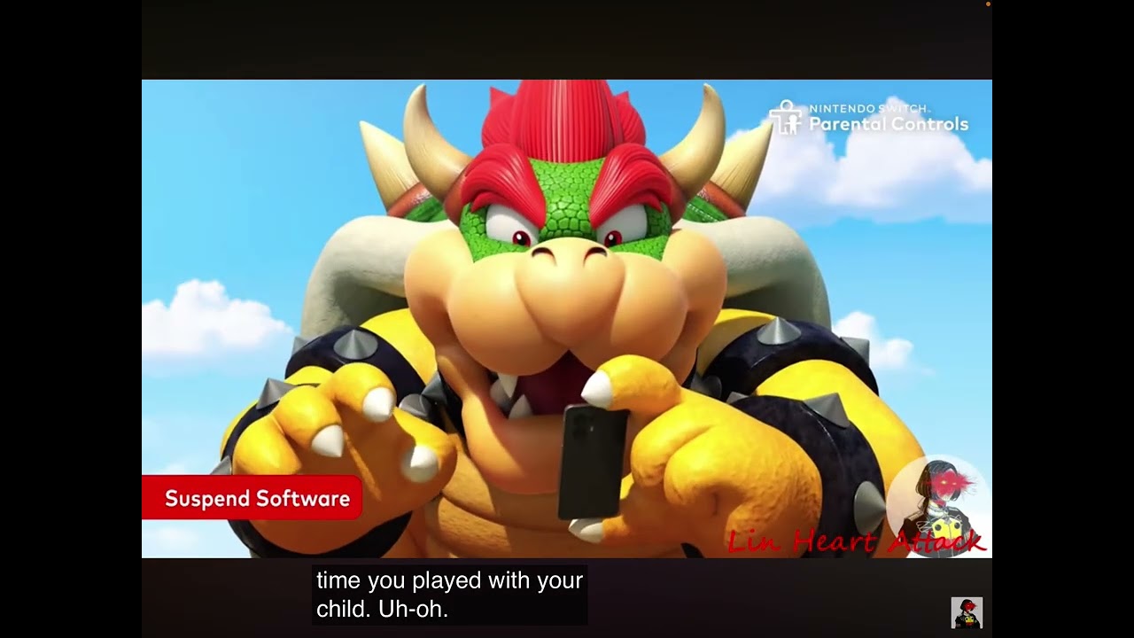 Bowser is a bad parent 
