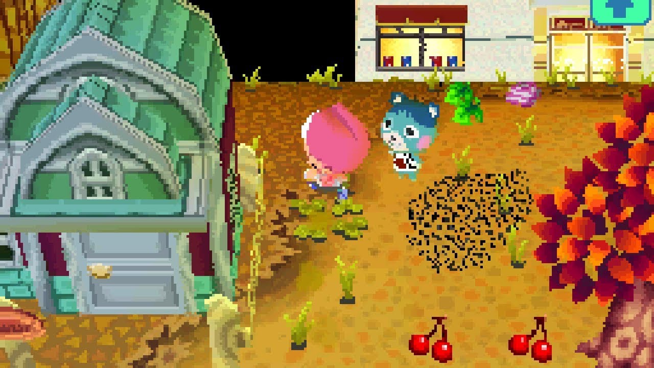 Animal Crossing: Wild World - Running from Bees