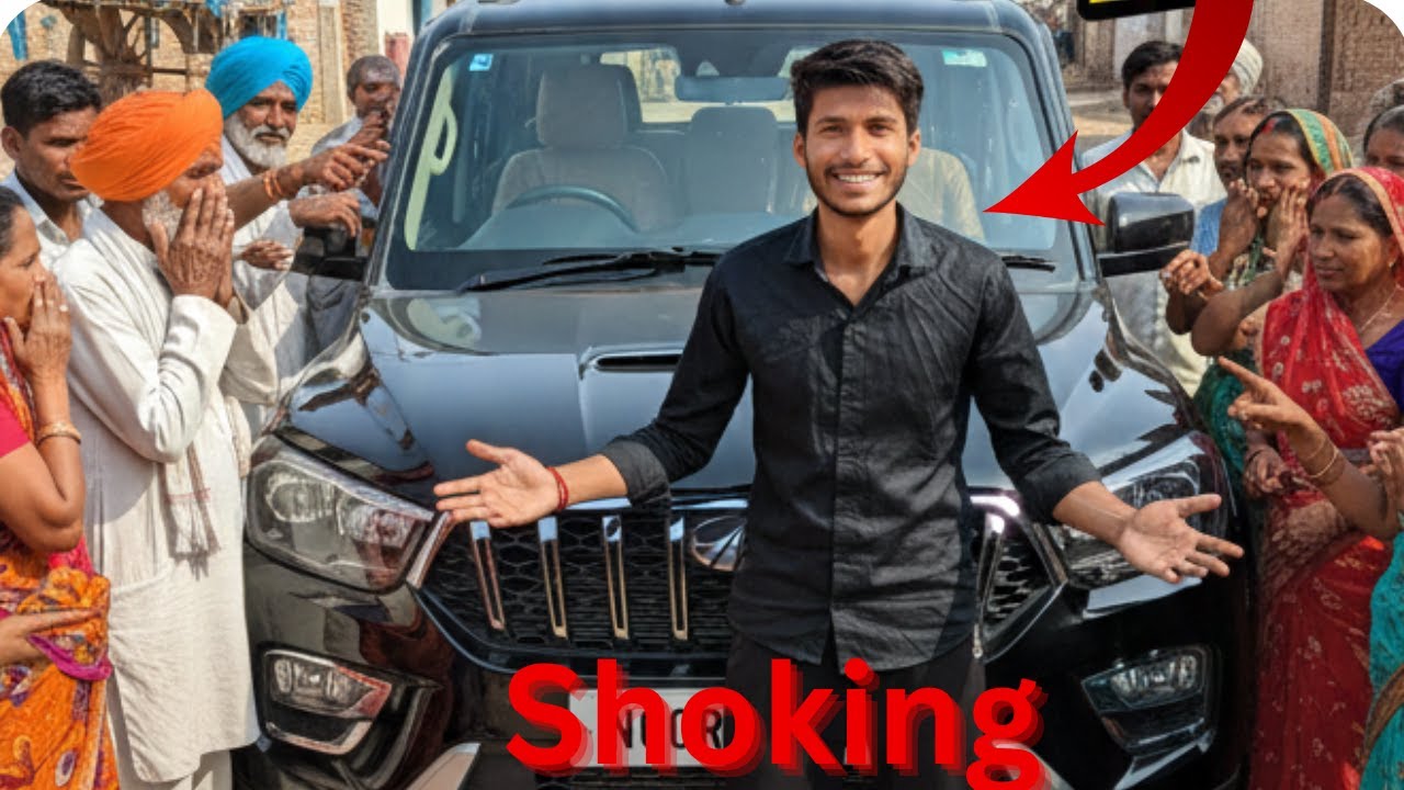 Village People Shoking New Mahindra Scorpio  N 😨