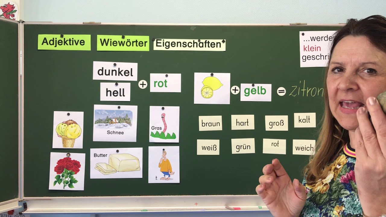 Deutschunterricht in der Grundschule: Adjektive Teil 2