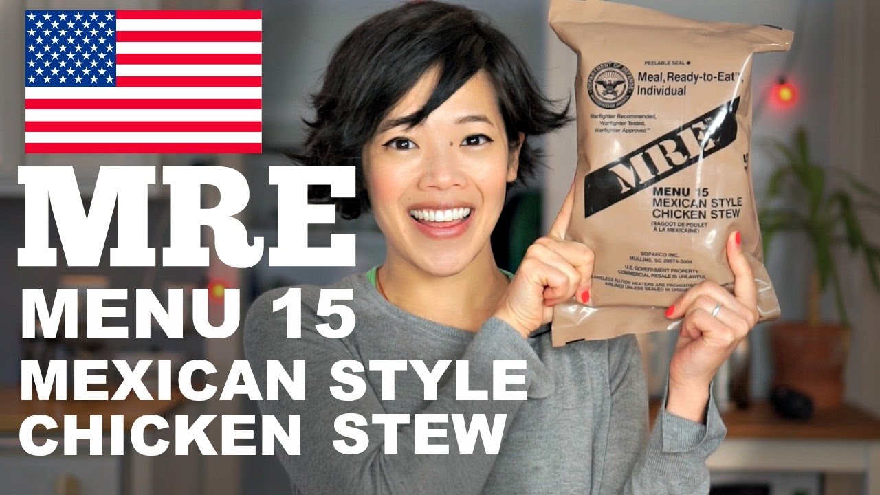 MRE Menu 15 Mexican Style Chicken Stew | Meal Ready-to-Eat Taste Test