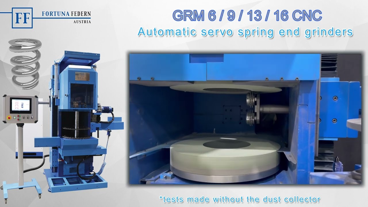 GRM CNC - Spring end grinders