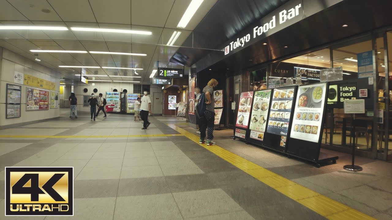 JR秋葉原駅構内を散策/Akihabara Sta. Walk - 2021年7月 [4K]
