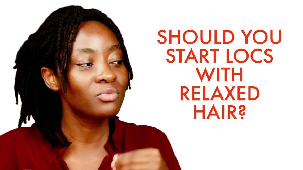 Should you start locs with relaxed hair?