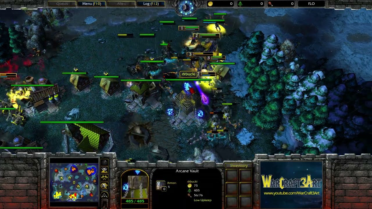 Happy(UD) vs Starbuck(HU) - Warcraft 3: Classic - RN7654