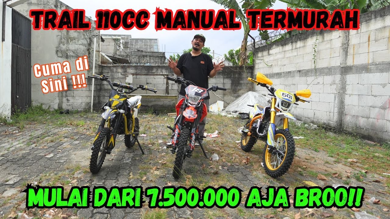 Cuma Disini Trail 110 Cc Manual Termurah !!!