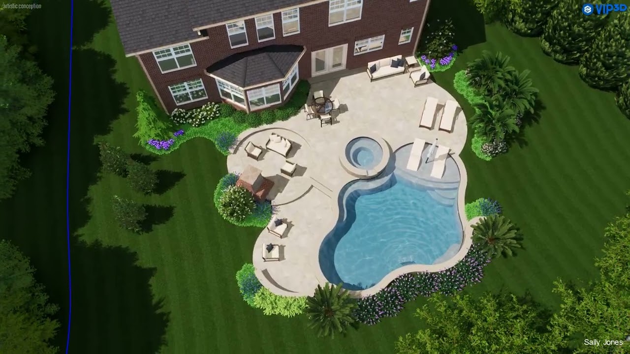 Vip3D - 3D Swimming Pool Design Software