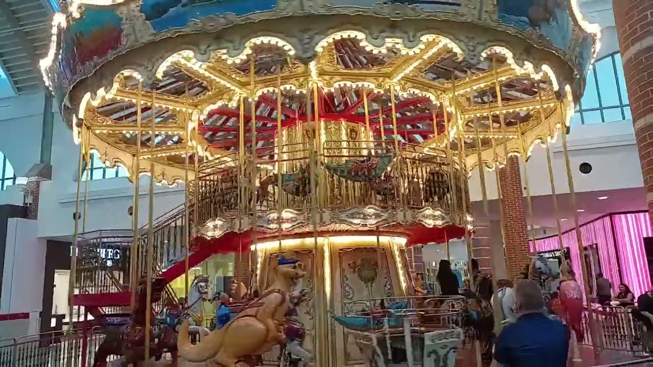 Brandon Mall's 2 tiered carousel!