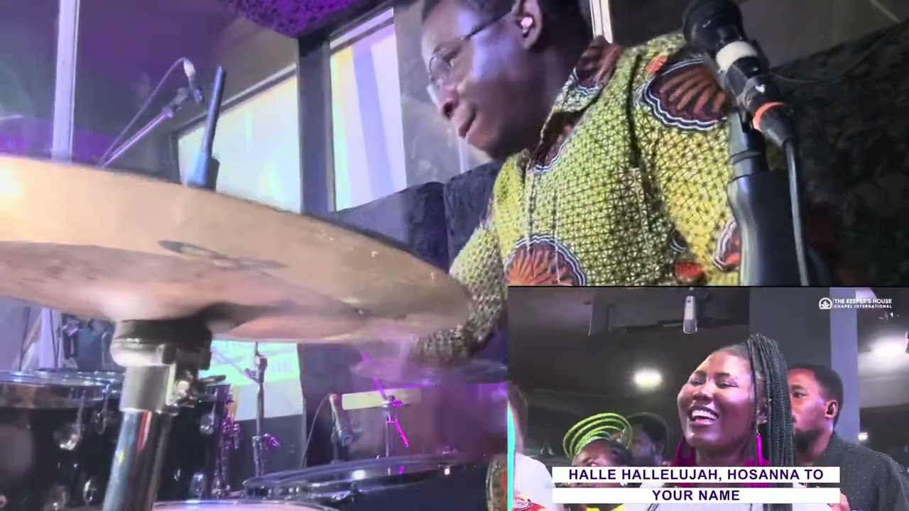 DRUM CAM || SUNDAY SERVICE AT THE KEEPER’S HOUSE || PRINCE ADOM