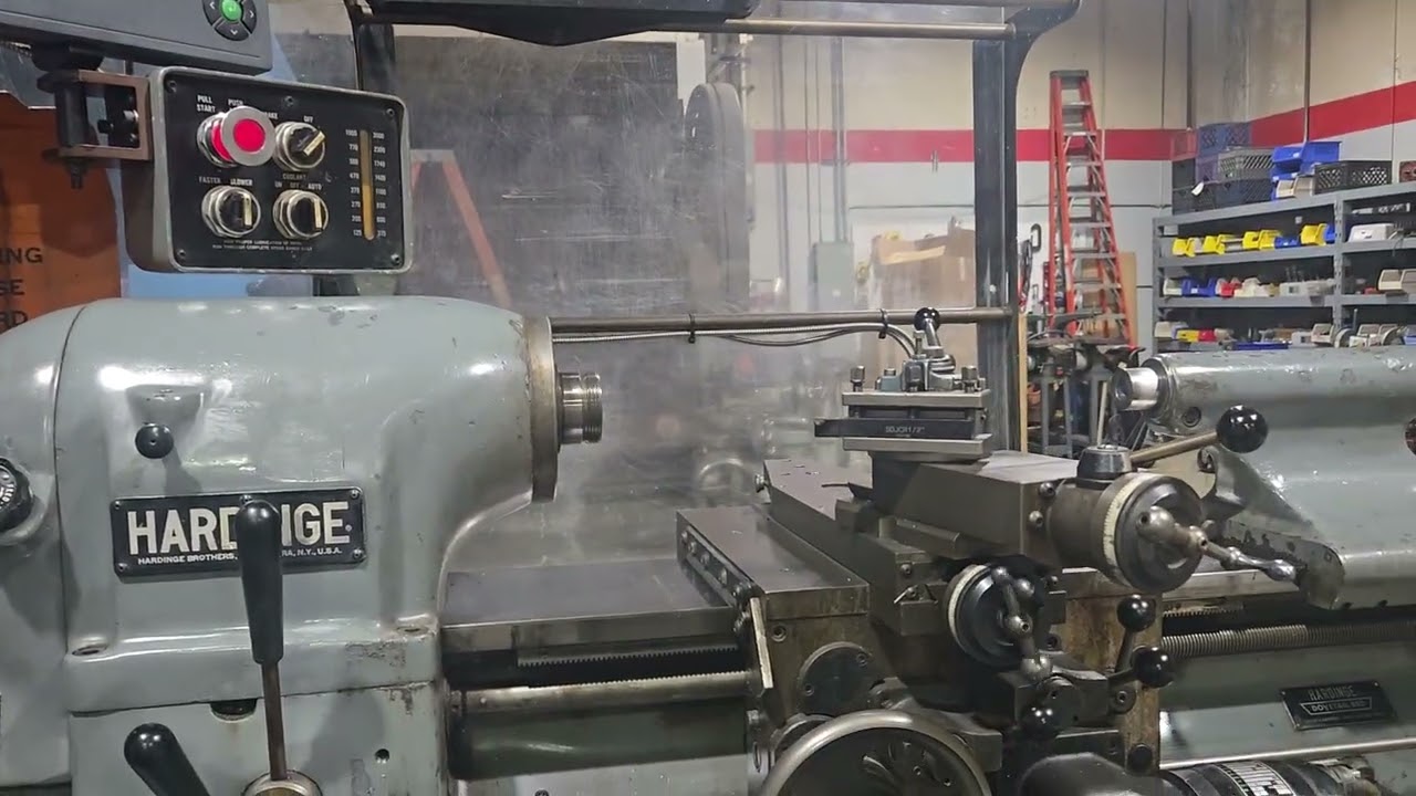 Hardinge HLV-H Precision Tool Room Lathe