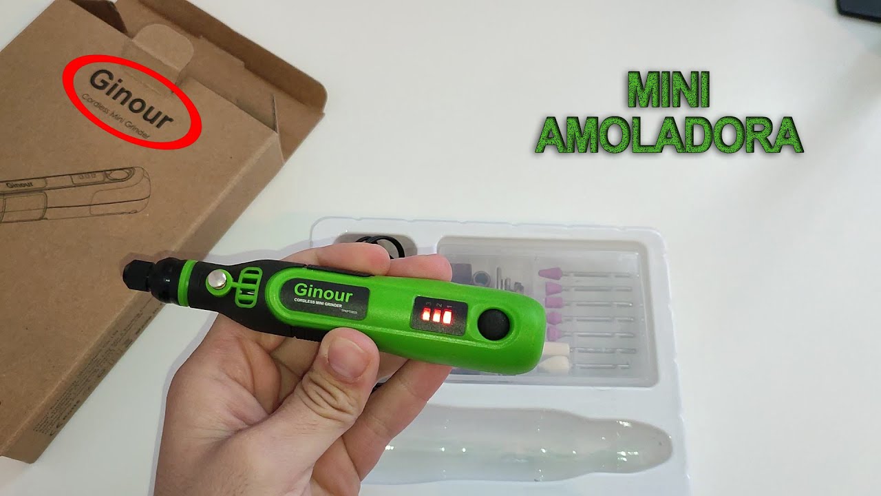 La ponemos a prueba - REVIEW mini amoladora GINOUR - ¿Qué opino? 2022