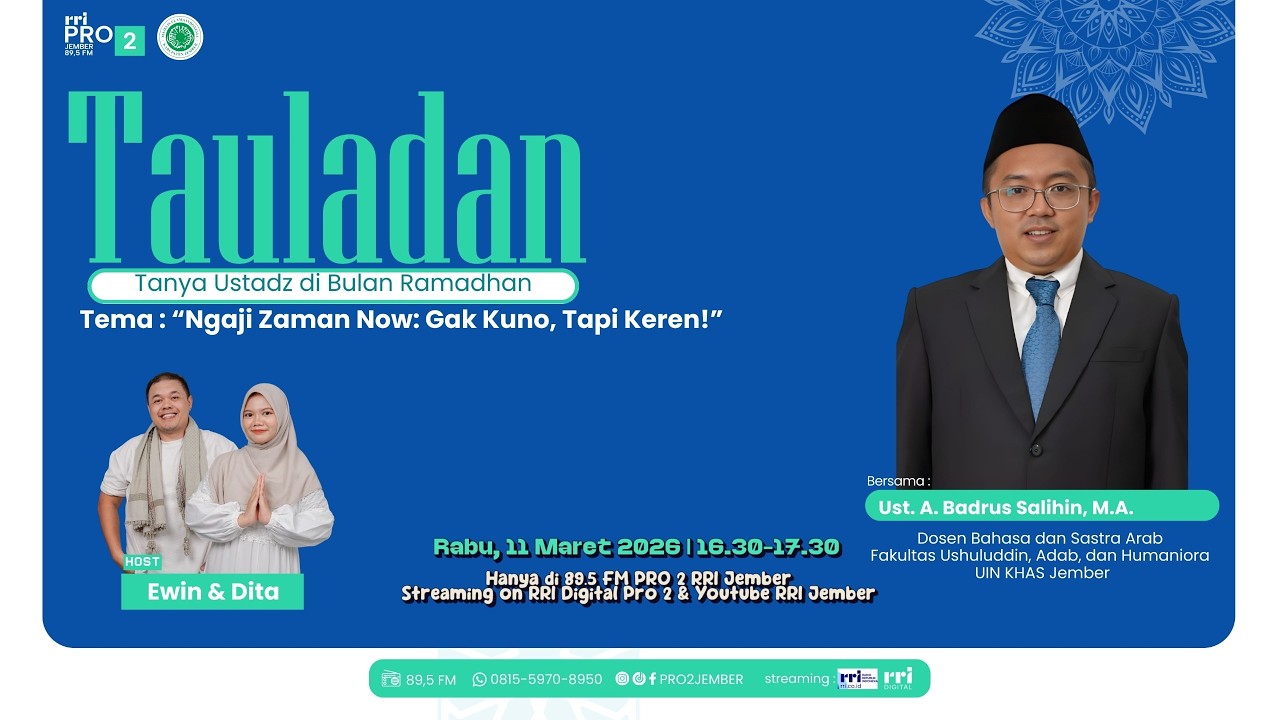 TAULADAN | NGAJI ZAMAN NOW : GAK KUNO, TAPI KEREN!