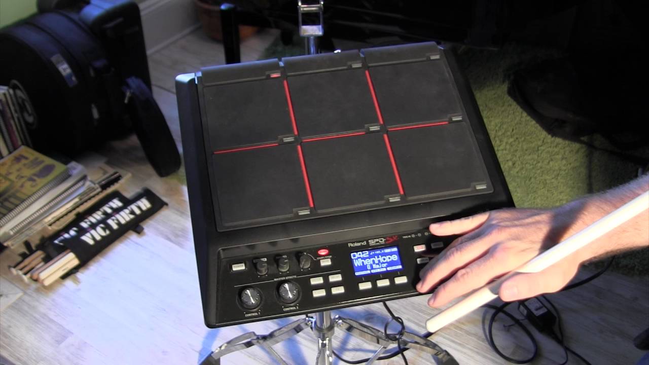 My Uses For A Roland SPD-SX in a Church Band