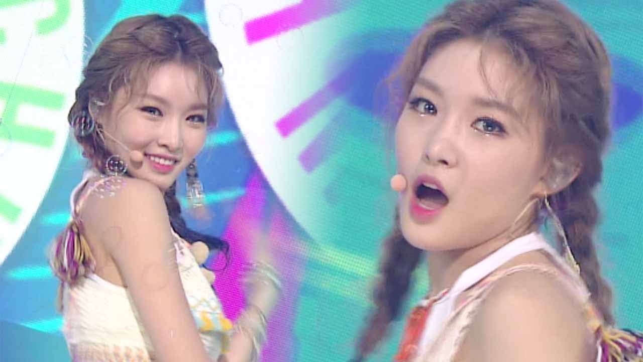 "Захватывающий" Чун Ха - Почему ты не знаешь @ Популярная песня Inkigayo 20170716