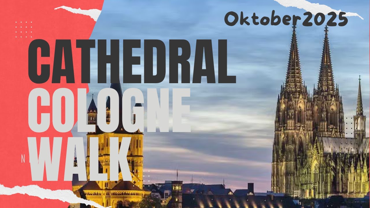 Cologne Cathedral Walking Tour 🇩🇪 | Exploring the Kölner Dom and Old Town in 4K | Germany Travel